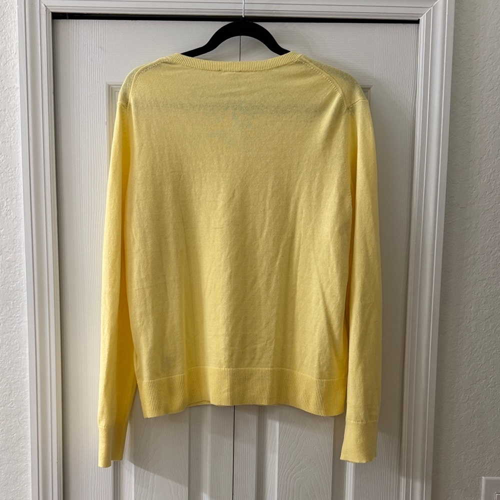 GAP Sunny Yellow Women's Cardigan - Picture 3 of 3
